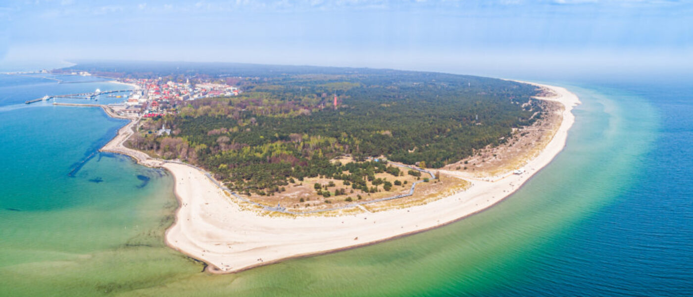 Hel,Peninsula,-,Aerial,Panoramas.,Beaches,On,The,Helium,And